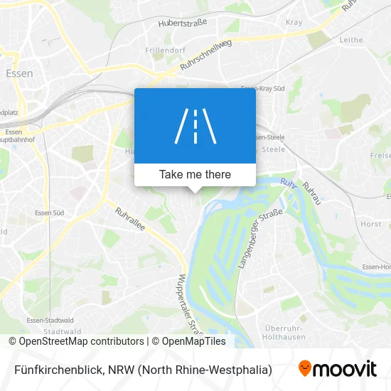 Fünfkirchenblick map