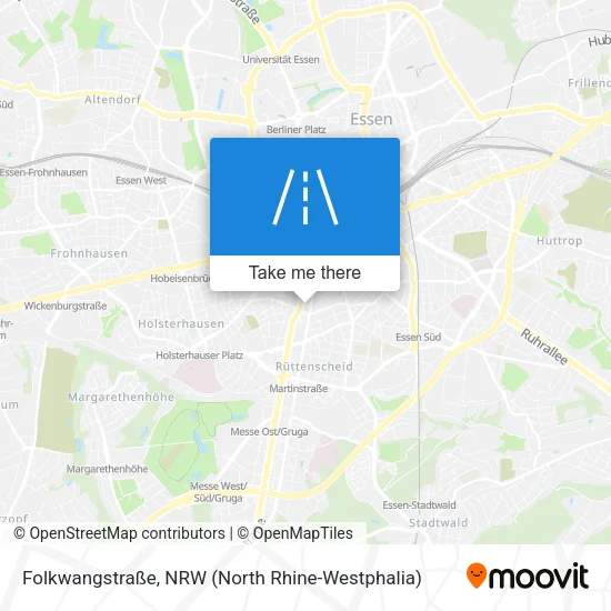 Folkwangstraße map