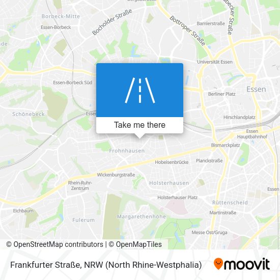 Frankfurter Straße map