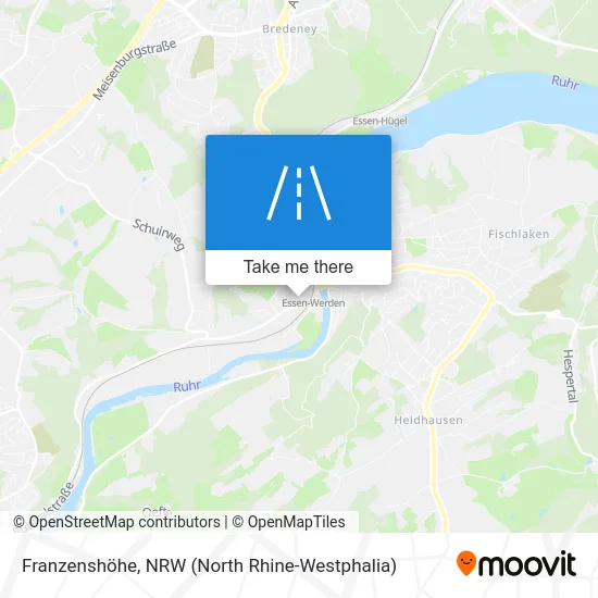 Карта Franzenshöhe