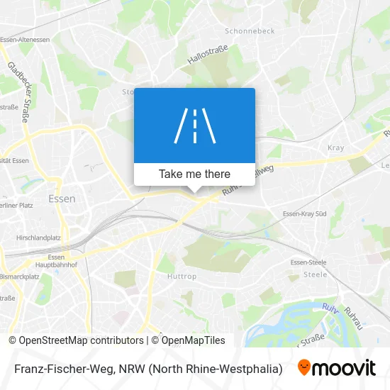 Franz-Fischer-Weg map