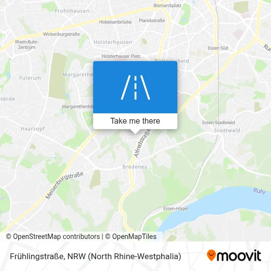 Frühlingstraße map