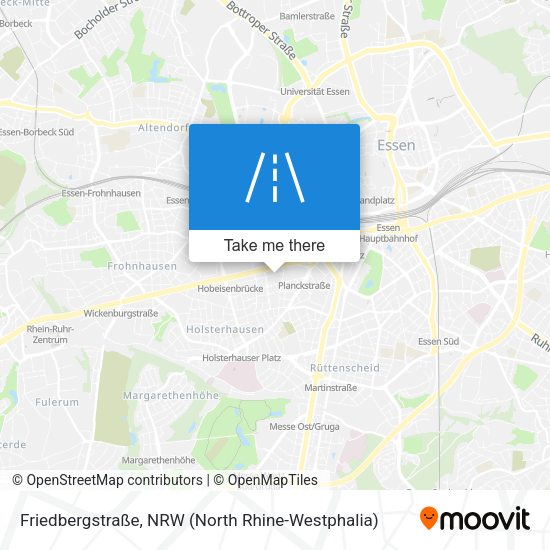 Friedbergstraße map