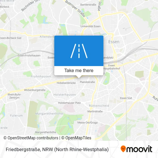 Friedbergstraße map