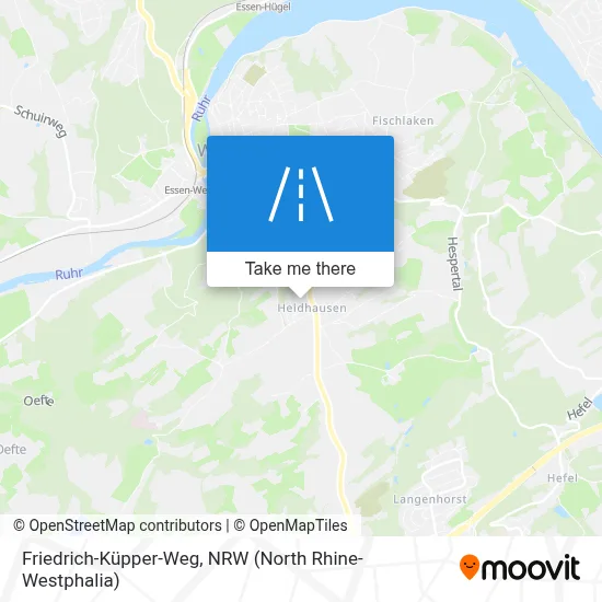 Friedrich-Küpper-Weg map