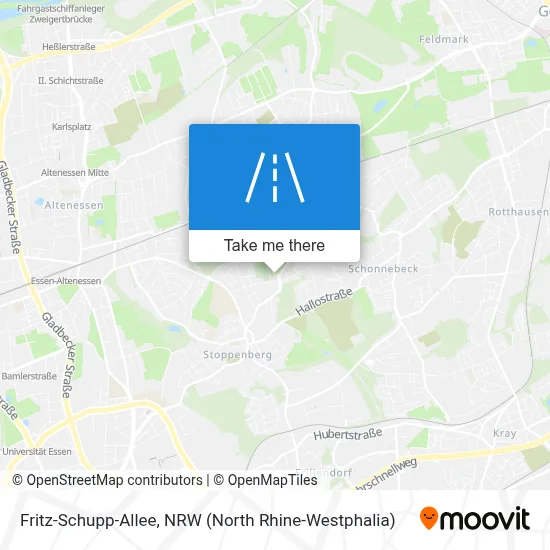Fritz-Schupp-Allee map