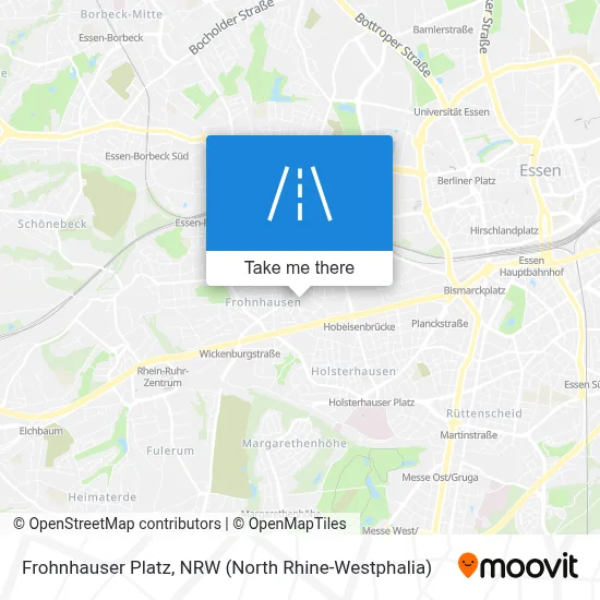 Frohnhauser Platz map