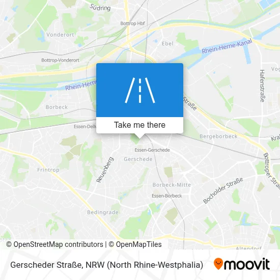 Gerscheder Straße map