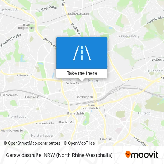 Gerswidastraße map