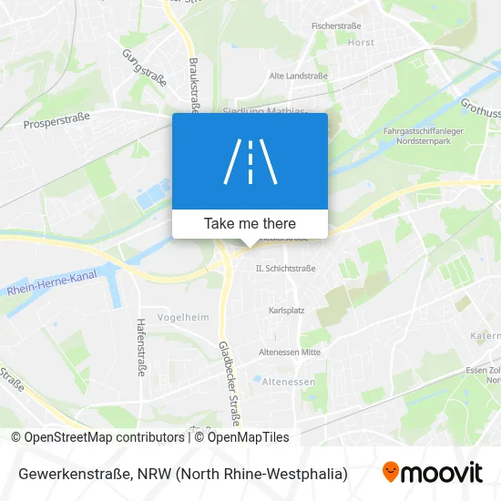 Gewerkenstraße map