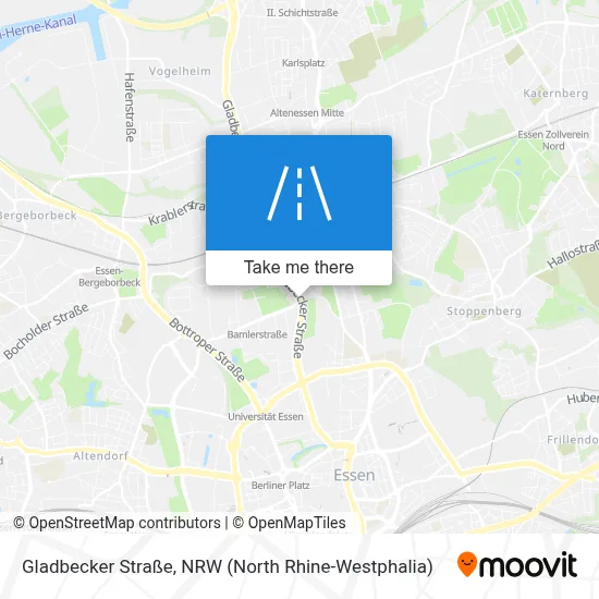 Gladbecker Straße map