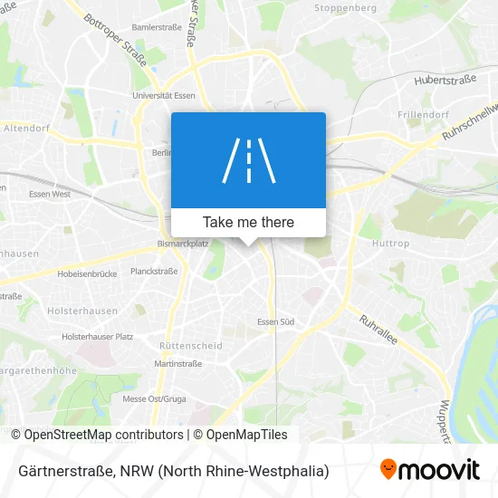 Карта Gärtnerstraße