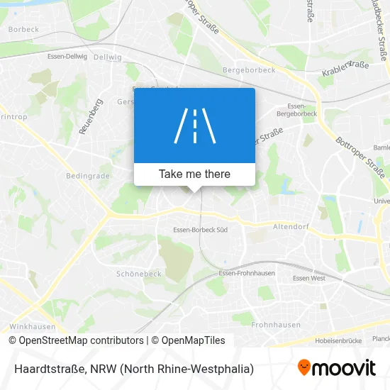 Haardtstraße map