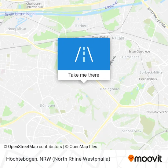 Карта Höchtebogen