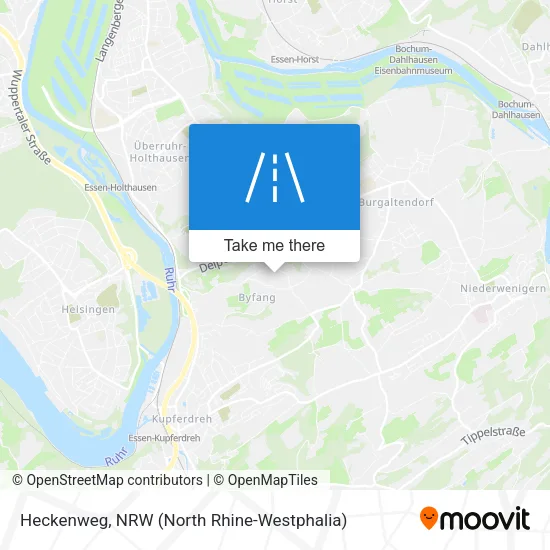 Карта Heckenweg