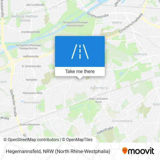 Карта Hegemannsfeld