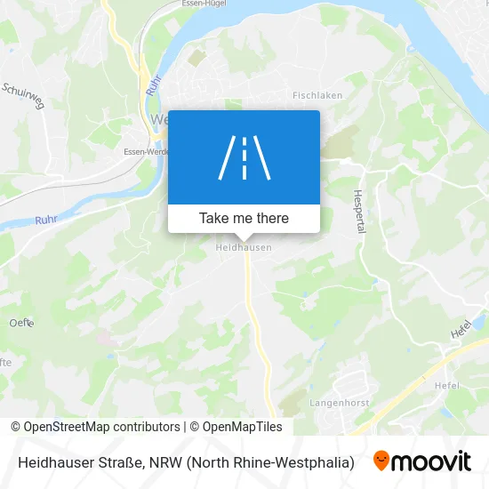 Карта Heidhauser Straße