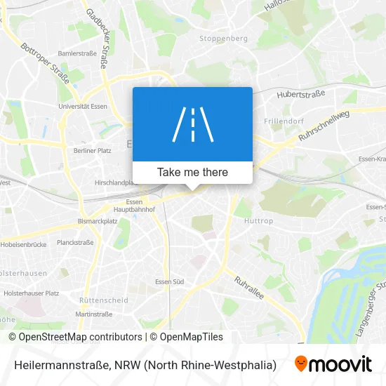 Карта Heilermannstraße