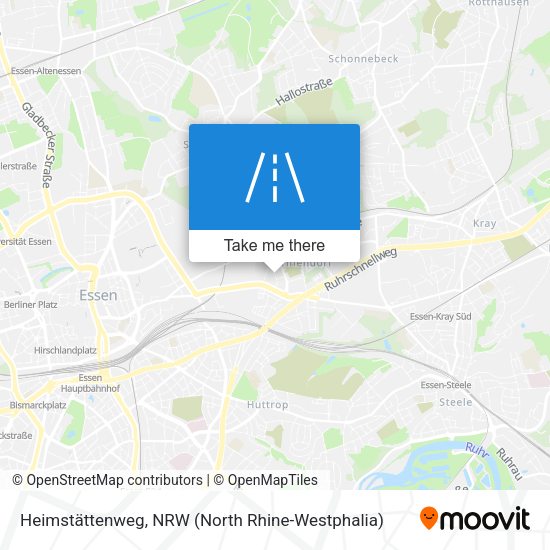 Heimstättenweg map