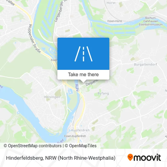 Карта Hinderfeldsberg