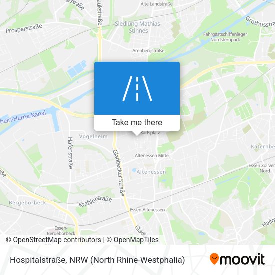 Hospitalstraße map