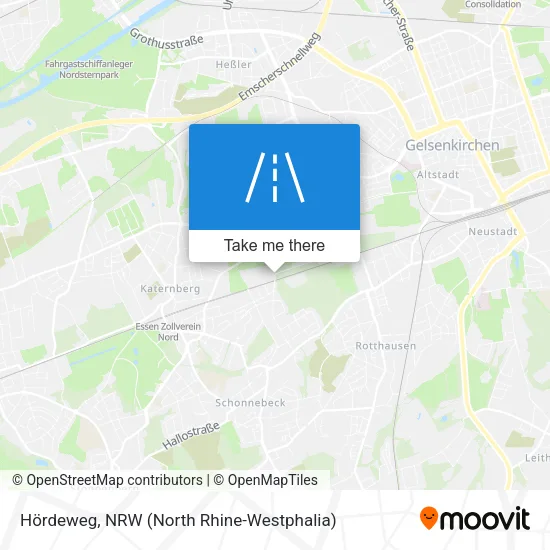 Карта Hördeweg