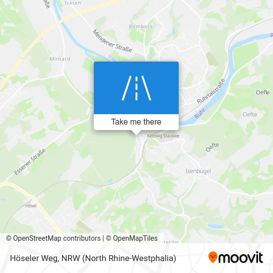 Höseler Weg map