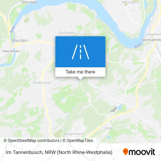 Im Tannenbusch map