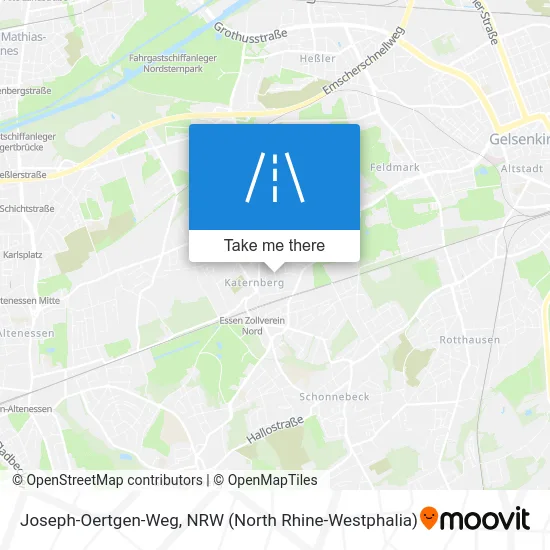 Карта Joseph-Oertgen-Weg