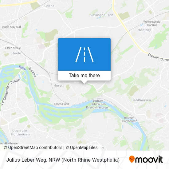 Julius-Leber-Weg map