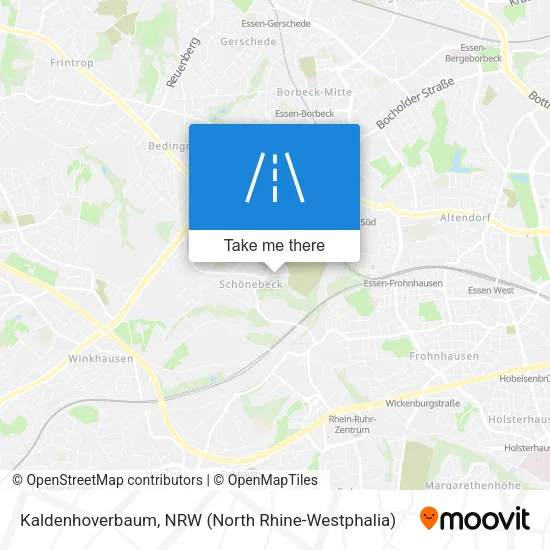 Карта Kaldenhoverbaum