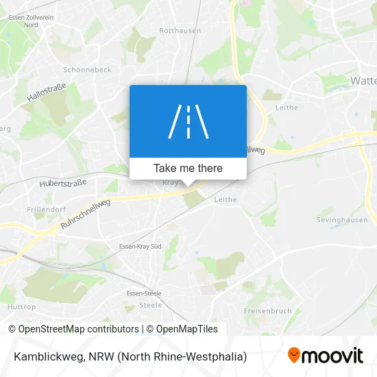 Карта Kamblickweg