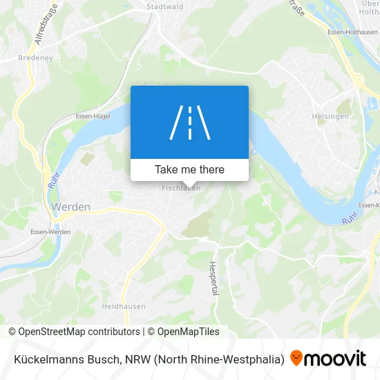 Карта Kückelmanns Busch