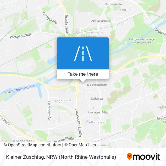 Карта Kleiner Zuschlag