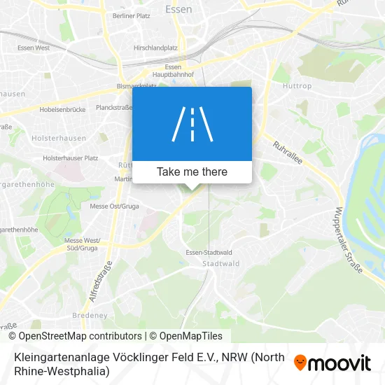 Карта Kleingartenanlage Vöcklinger Feld E.V.