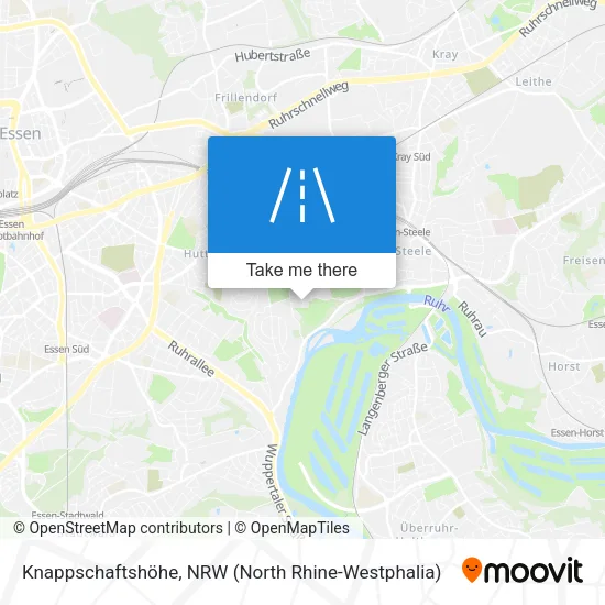 Карта Knappschaftshöhe