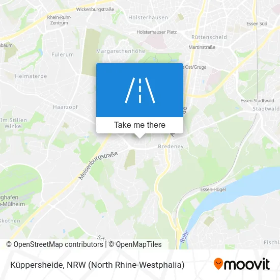 Карта Küppersheide