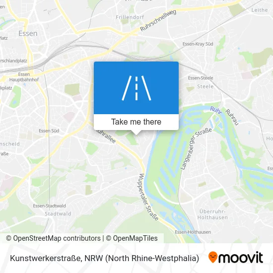 Карта Kunstwerkerstraße