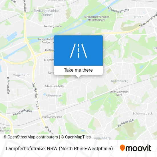 Карта Lampferhofstraße
