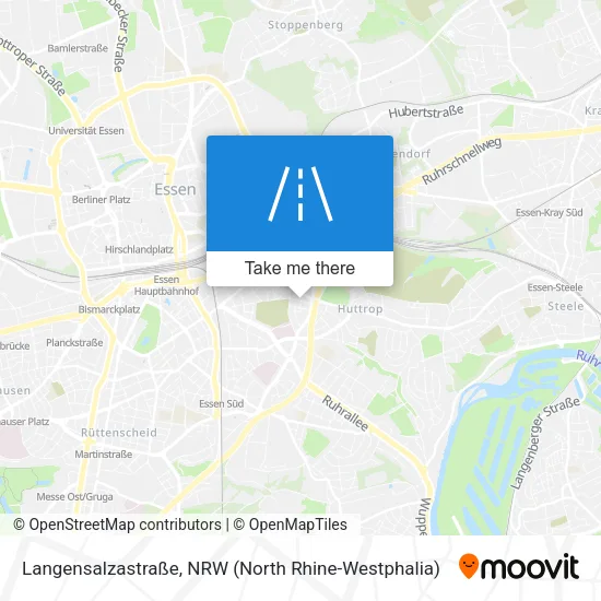 Карта Langensalzastraße