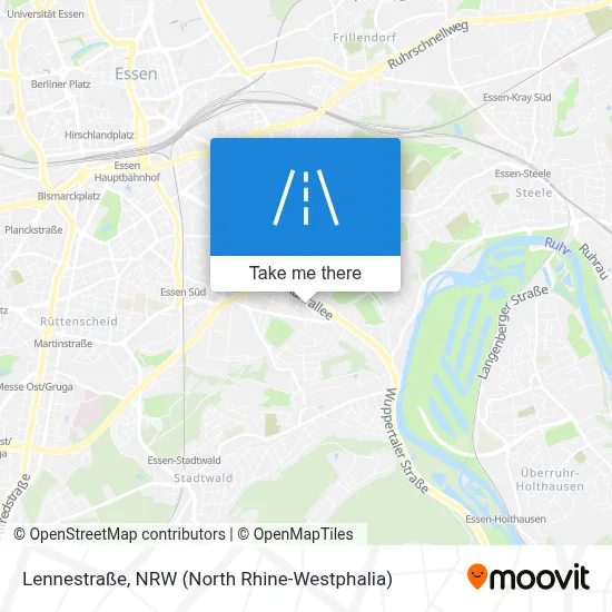 Lennestraße map
