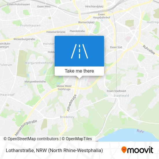 Карта Lotharstraße