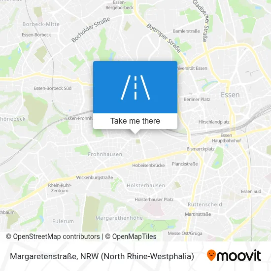 Margaretenstraße map