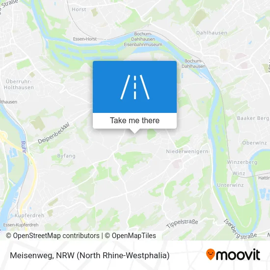 Meisenweg map