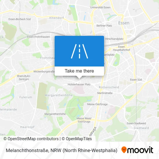 Карта Melanchthonstraße