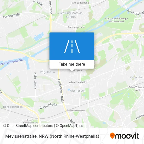 Mevissenstraße map