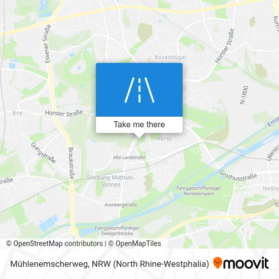 Карта Mühlenemscherweg
