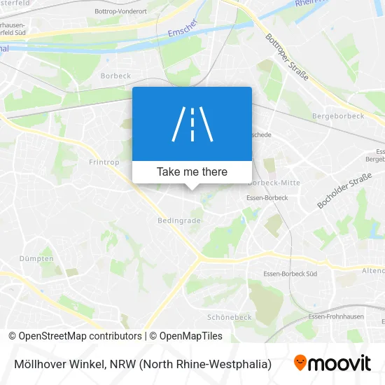 Карта Möllhover Winkel