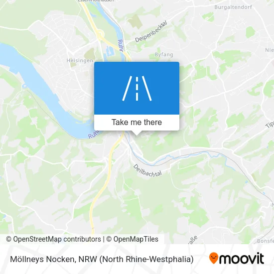 Карта Möllneys Nocken
