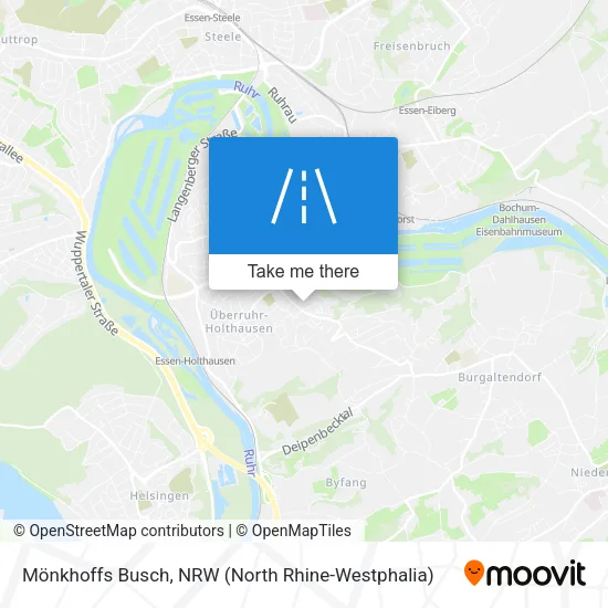 Карта Mönkhoffs Busch